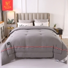 Heavyweight Winter Grey Bedroom Comforter Set Quilts